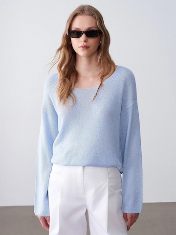 Dilvin Sweater 'Pullover' in Blue
