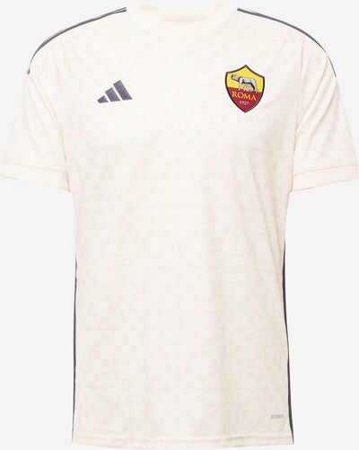 ADIDAS PERFORMANCE Tricot 'As Roma 23/24' in de kleur Crème / Geel / Bourgogne / Zwart, Productweergave