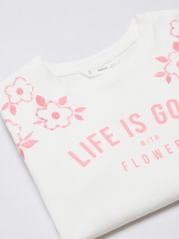 MANGO KIDS Shirt in White