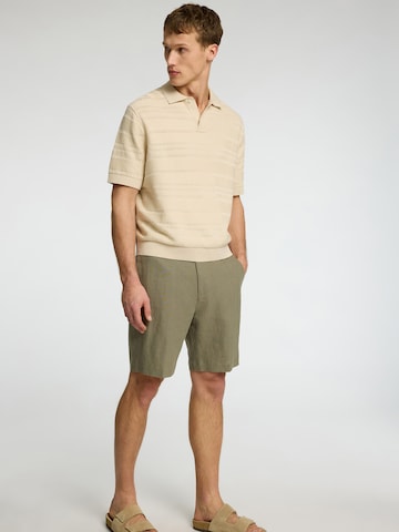 regular Pantaloni con piega frontale 'SLHLEROY' di SELECTED HOMME in verde
