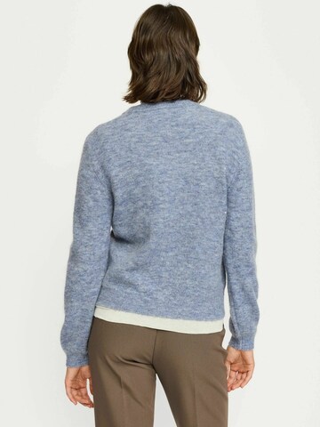 Soft Rebels Gebreid vest ' SRAllison ' in Blauw