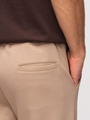 Regular Pantalon chino Ombre en beige
