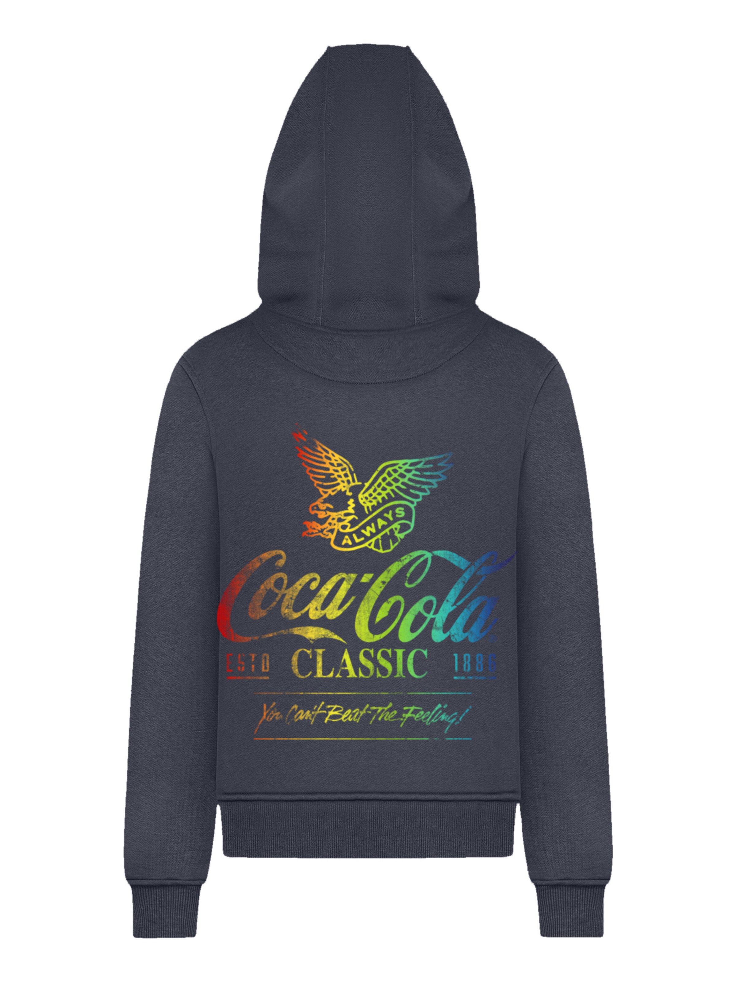 Pull-over 'Coca Cola Ombre Graphic' F4NT4STIC en bleu