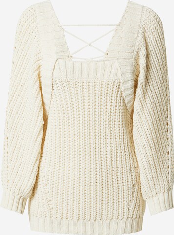 Pull-over Copenhagen Muse en beige : devant