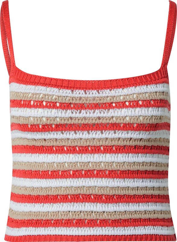 Guido Maria Kretschmer Collection Sticktop 'Liz' in Rot Guido Maria Kretschmer Collection Sticktop 'Liz' in Rot