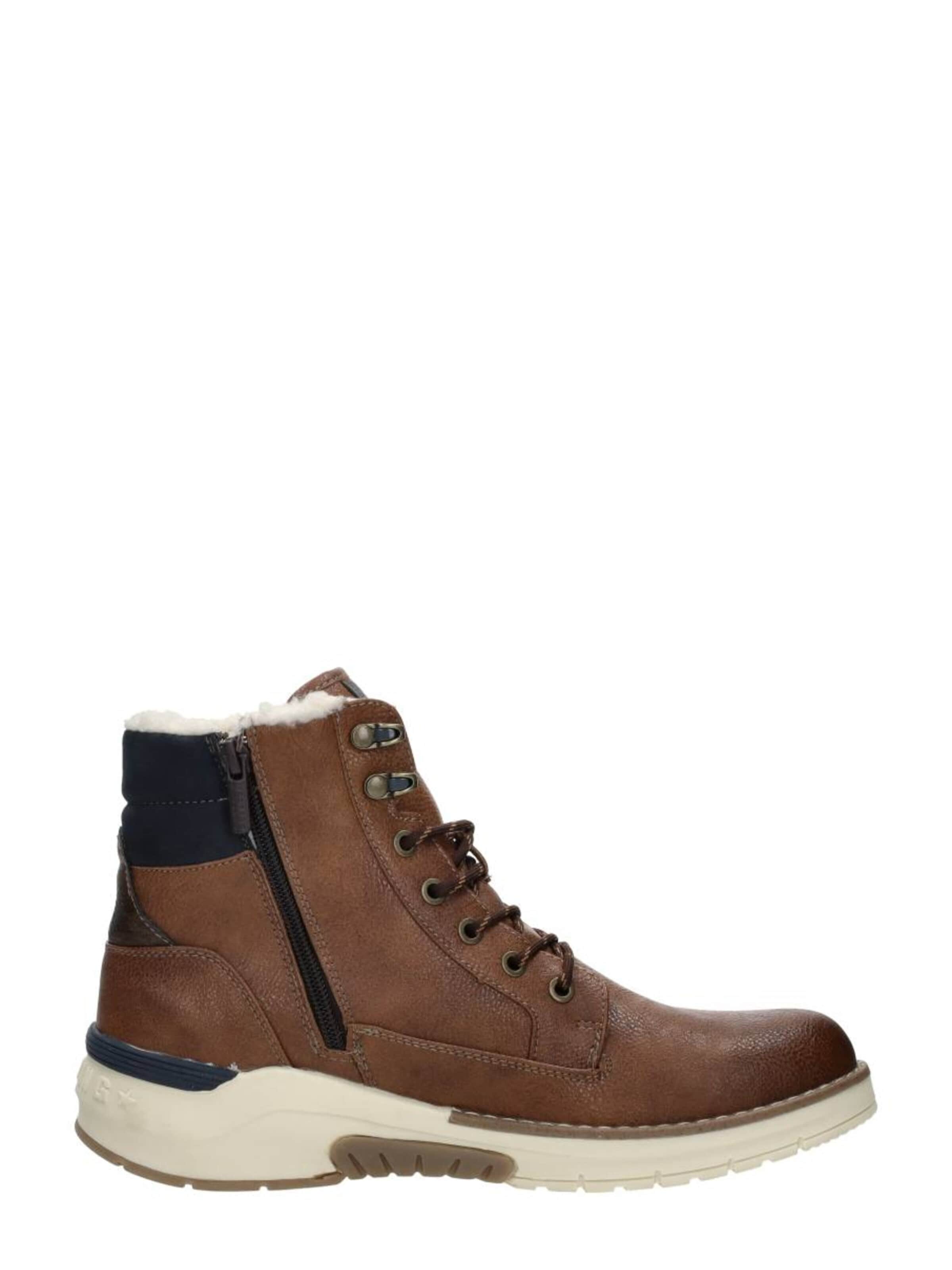 Bottes à lacets 'Veterschoenen Hoog' MUSTANG en marron