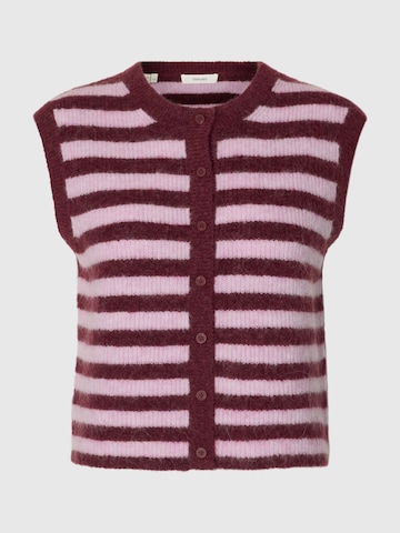 Gilet in maglia 'SLFLULU' di SELECTED in rosso: frontale