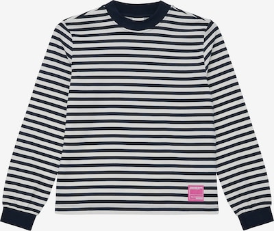 s.Oliver T-Shirt en bleu nuit / rose clair / blanc, Vue avec produit