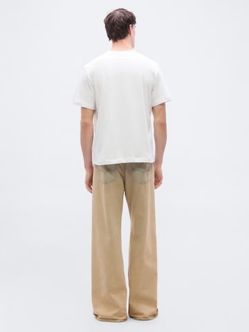 Calvin Klein Jeans regular Bluser & t-shirts i hvid