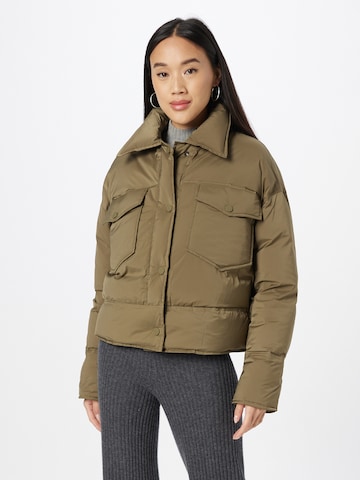 MEOTINE Winter jacket 'CHARLIE' in Green: front