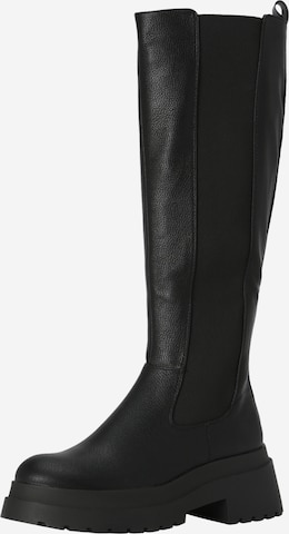 ABOUT YOU Boots 'Ayse' in Black: front