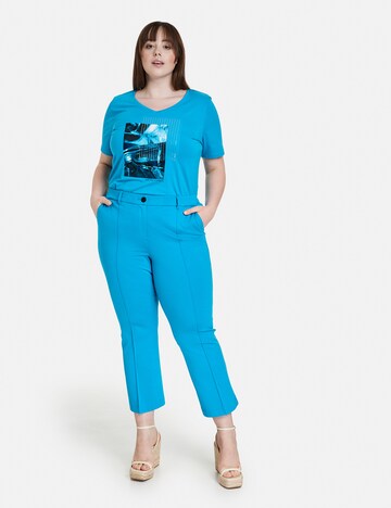 Regular Pantalon SAMOON en bleu