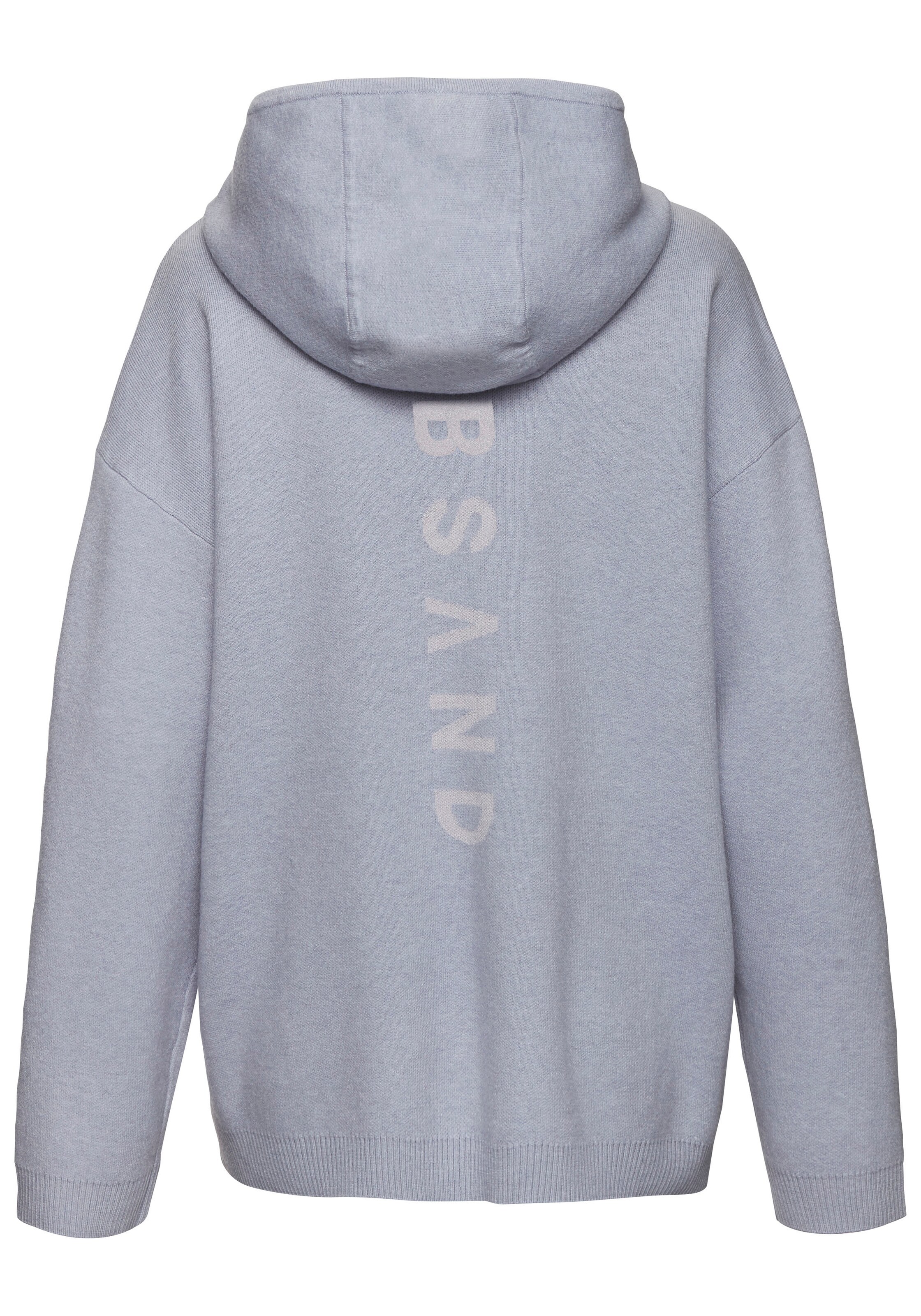 pilka Elbsand Megztinis be užsegimo