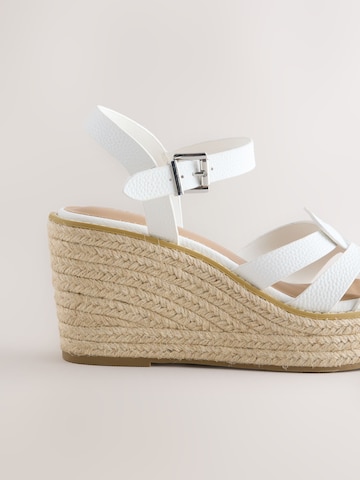 Next Sandalen met riem 'Forever Comfort' in Wit