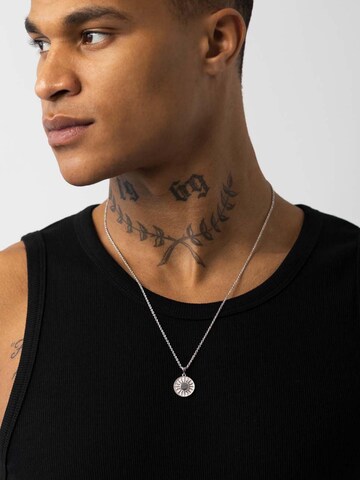 warpedsense Necklace 'Sun & Moon' in Silver