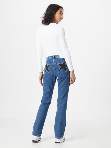 Bootcut Jeans 'DAKOTA' di NEON & NYLON in blu