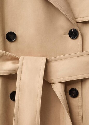 MANGO Mantel 'londi' in Beige