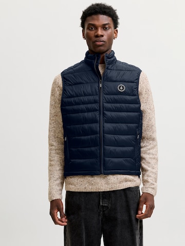 JACK & JONES Vest 'JJEKINGSLEY' in Blue: front