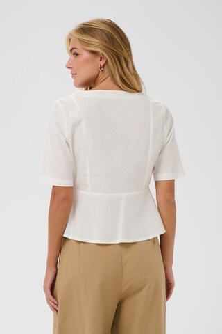 SAINT TROPEZ Blouse 'PersiaSZ' in White