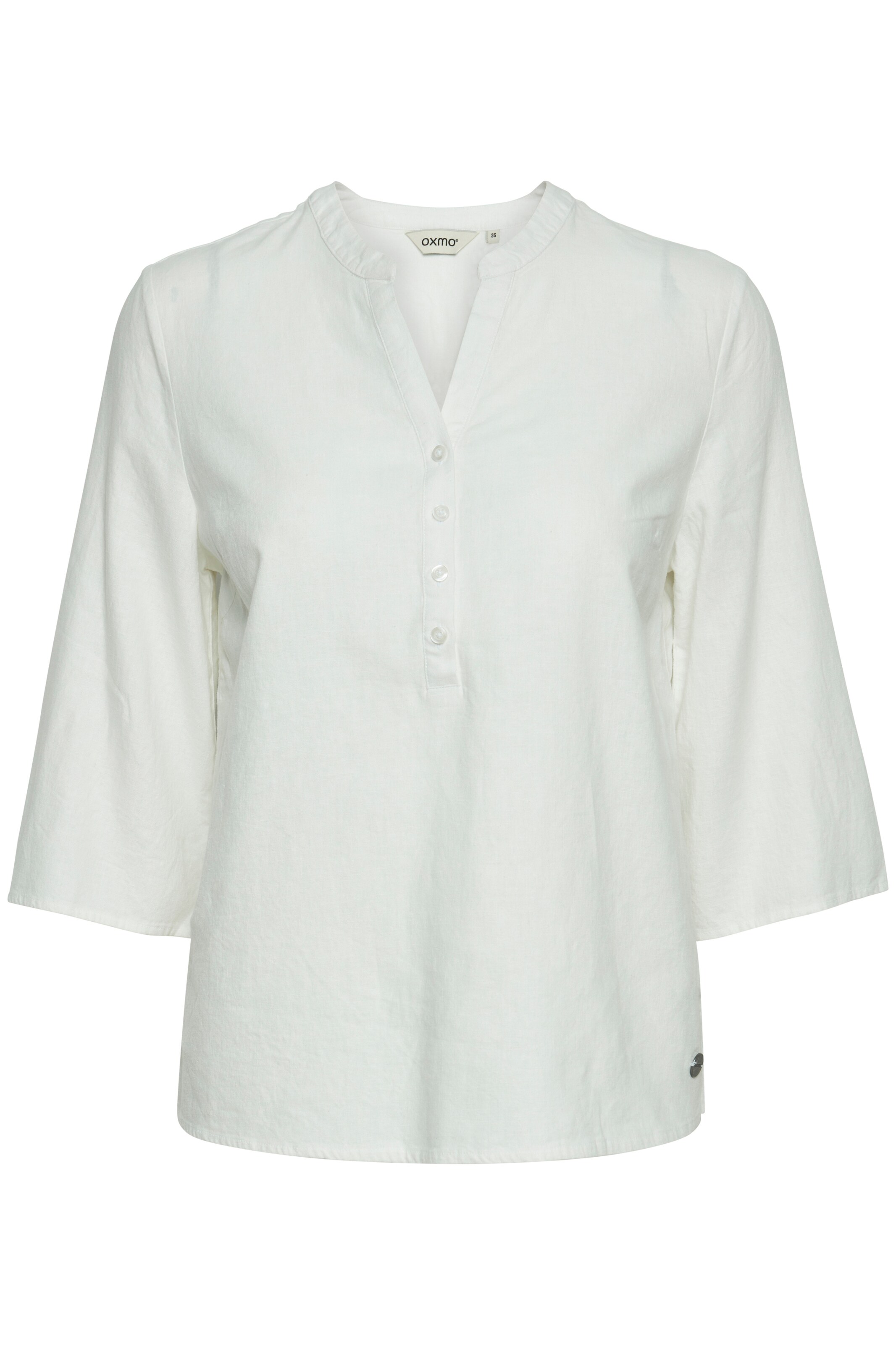 Oxmo Blouse in White: front
