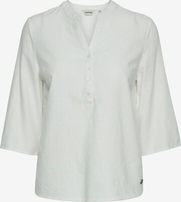 Oxmo Blouse in White: front