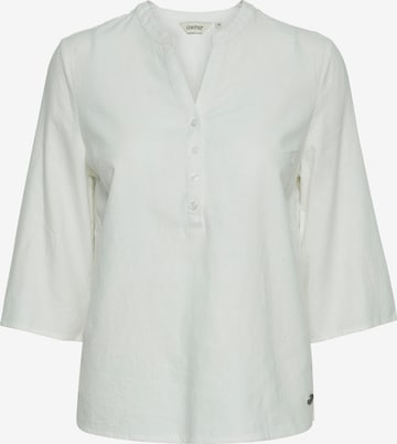 Camicia da donna di Oxmo in bianco: frontale