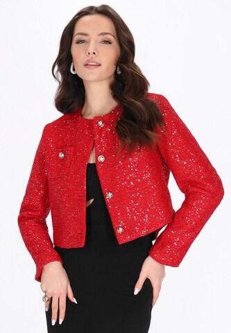 faina - Blazer en rojo: frente