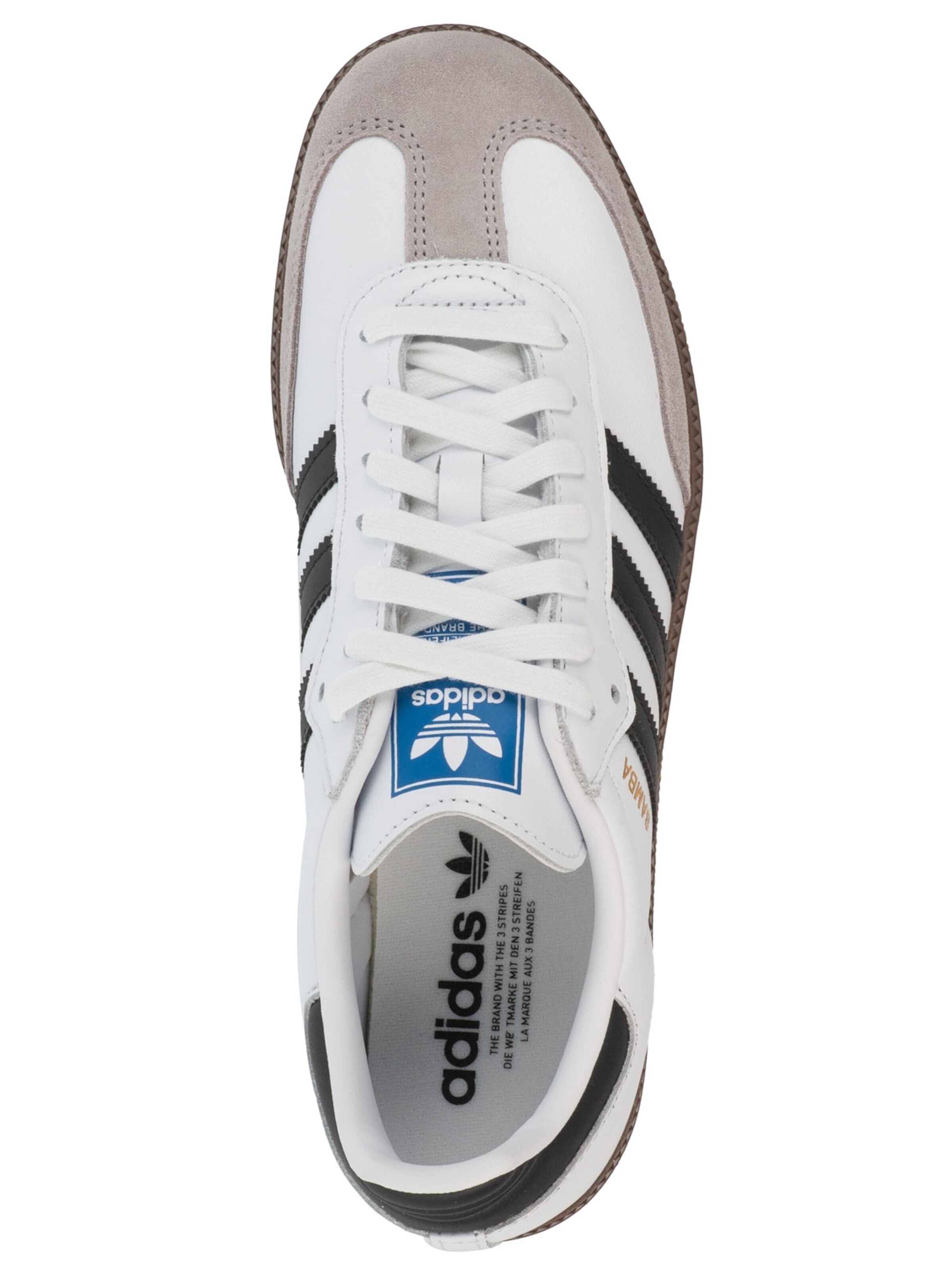 Baskets basses 'Adidas Samba OG' ADIDAS ORIGINALS en blanc