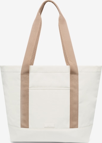 Lefrik Handtas 'Strata' in Wit: voorkant