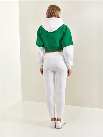 Bianco Lucci Joggingpak in Groen