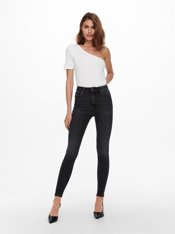 ONLY Skinny Jeans 'ONLMILA' in Schwarz