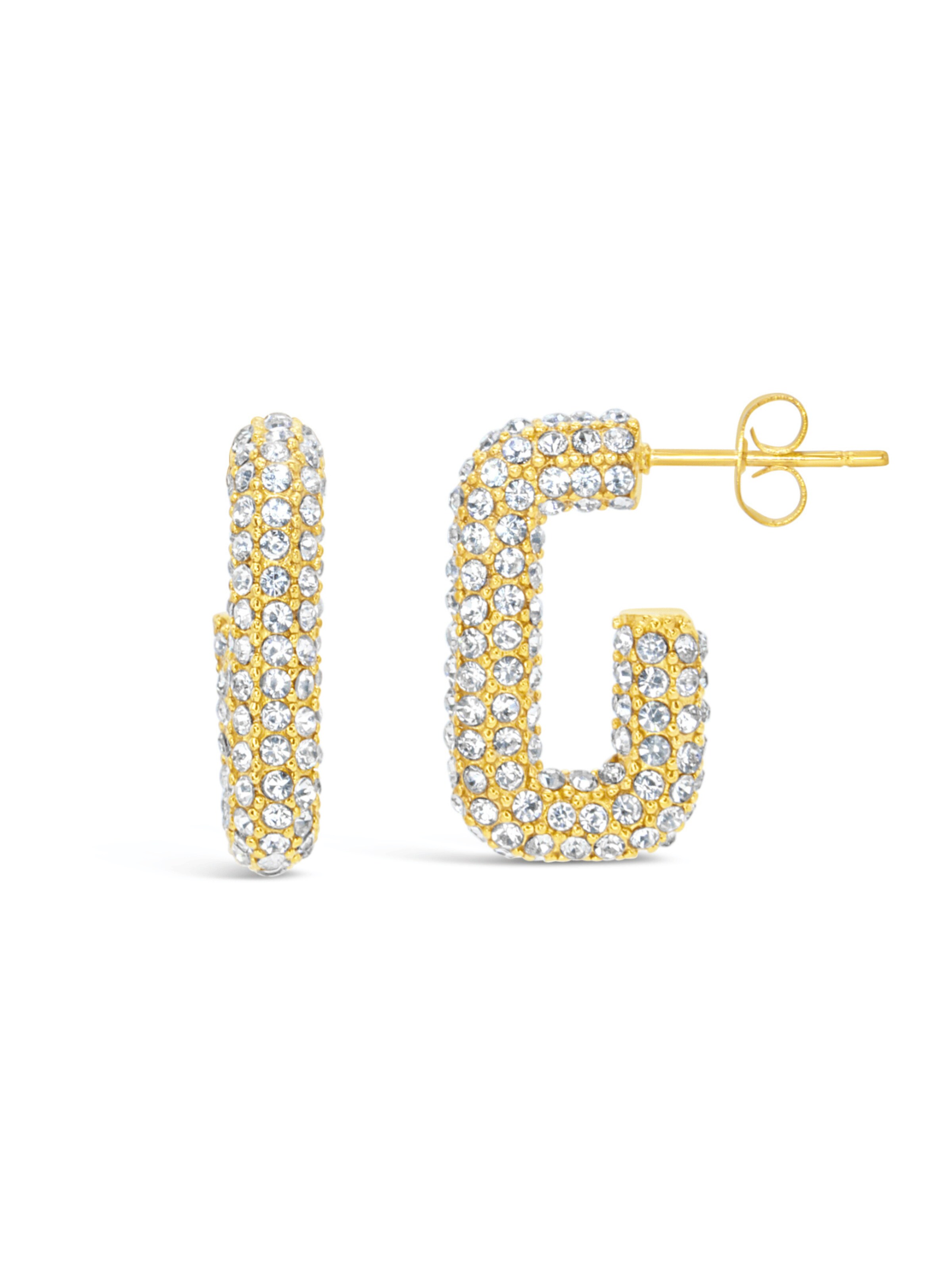 ARS-ARGENTI Ohrringe 'LAYLA'‌‌‌‌‌‌‌‌ in Gold: Vorderseite