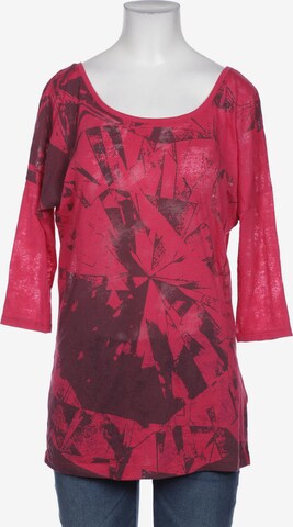 GUESS Langarmshirt S in Pink: predná strana