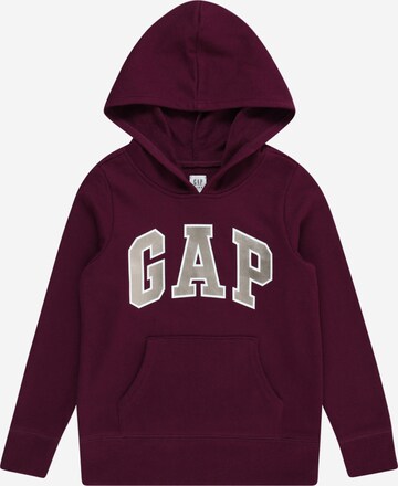 GAP Sweatshirt in Lila: voorkant