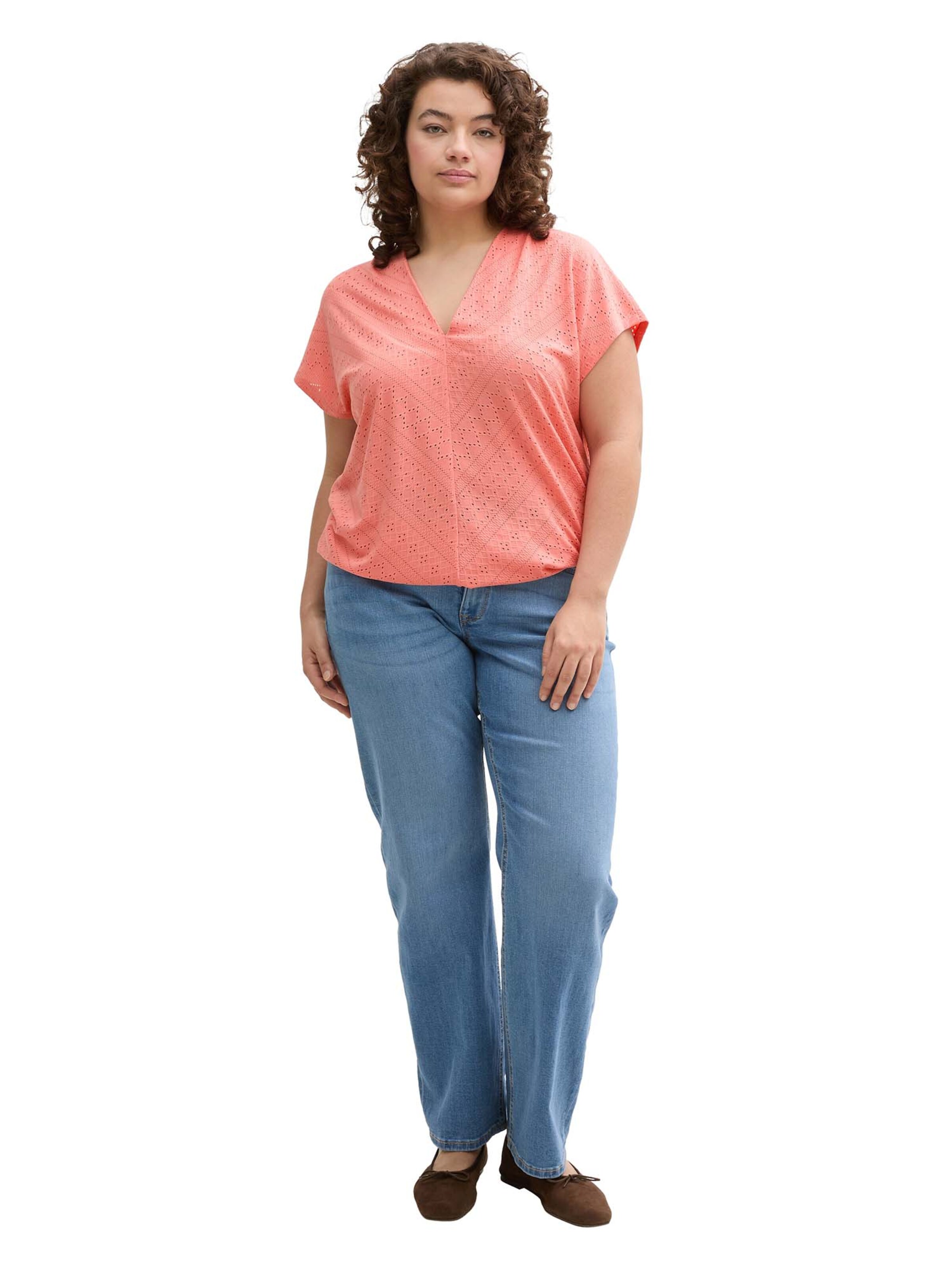 Camicia da donna di Tom Tailor Women + in rosa