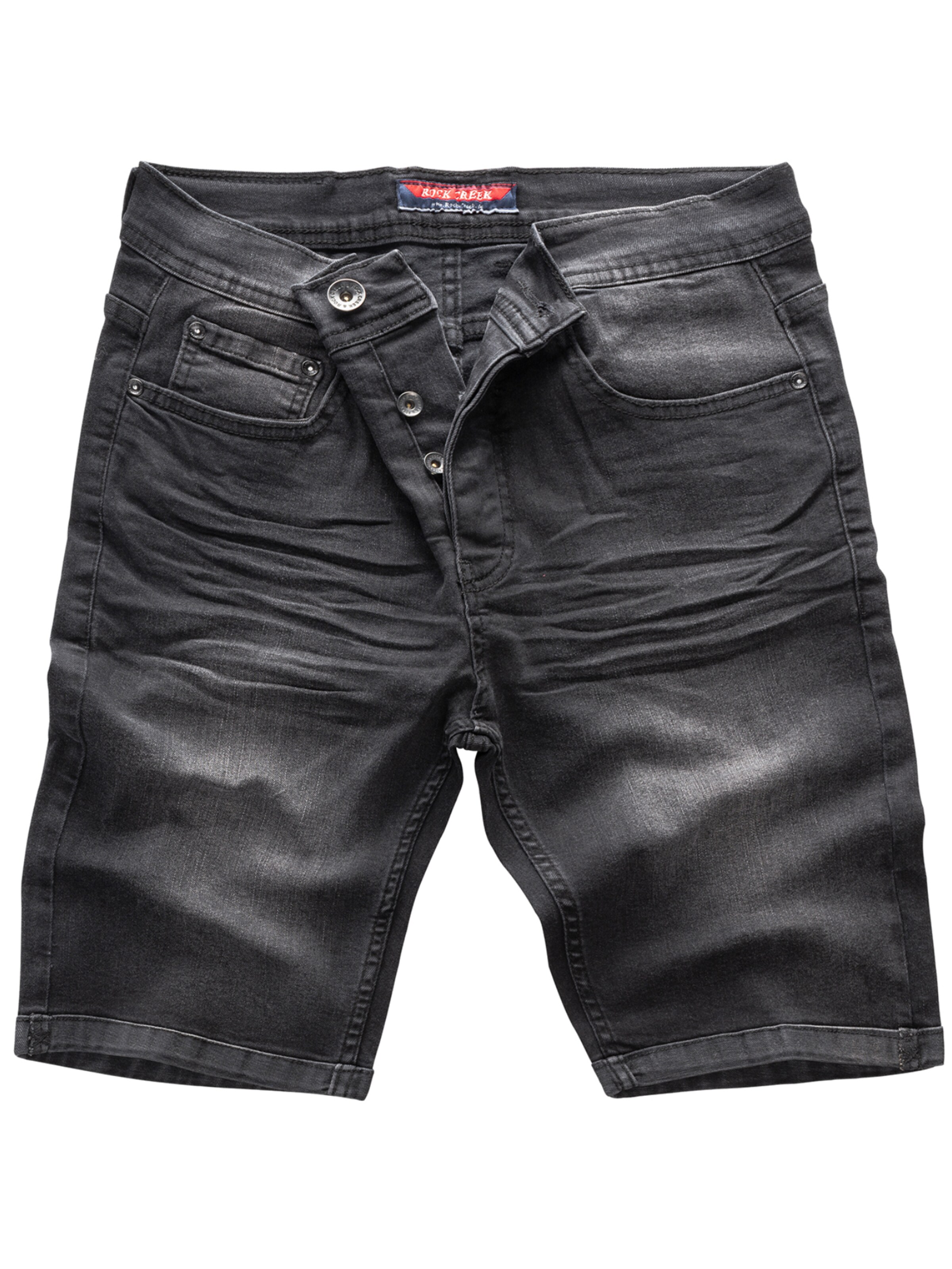 Rock Creek Regular Shorts in Grau: Vorderseite