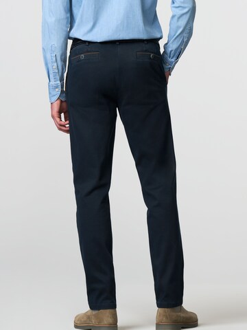 Regular Pantalon chino 'New York' MEYER en bleu