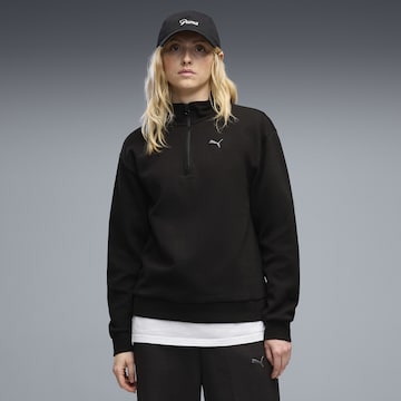 T-shirt 'Essentials Elevated' PUMA en noir : devant