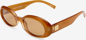 LE SPECS Aurinkolasit 'WORK IT!' värissä ruskea: etupuoli