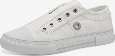 s.Oliver Slip on en argent / blanc, Vue avec produit