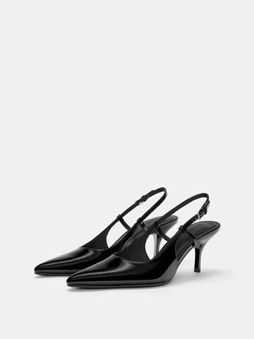 Escarpins à bride arrière Pull&Bear en noir