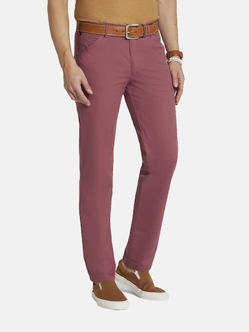 Regular Pantalon chino 'Chicago 1-5039' MEYER en rouge : devant