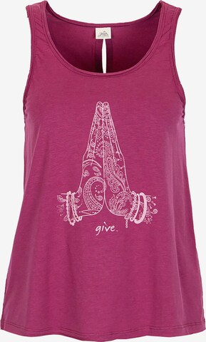 Jaya Top 'Alaska Give' in Pink: front