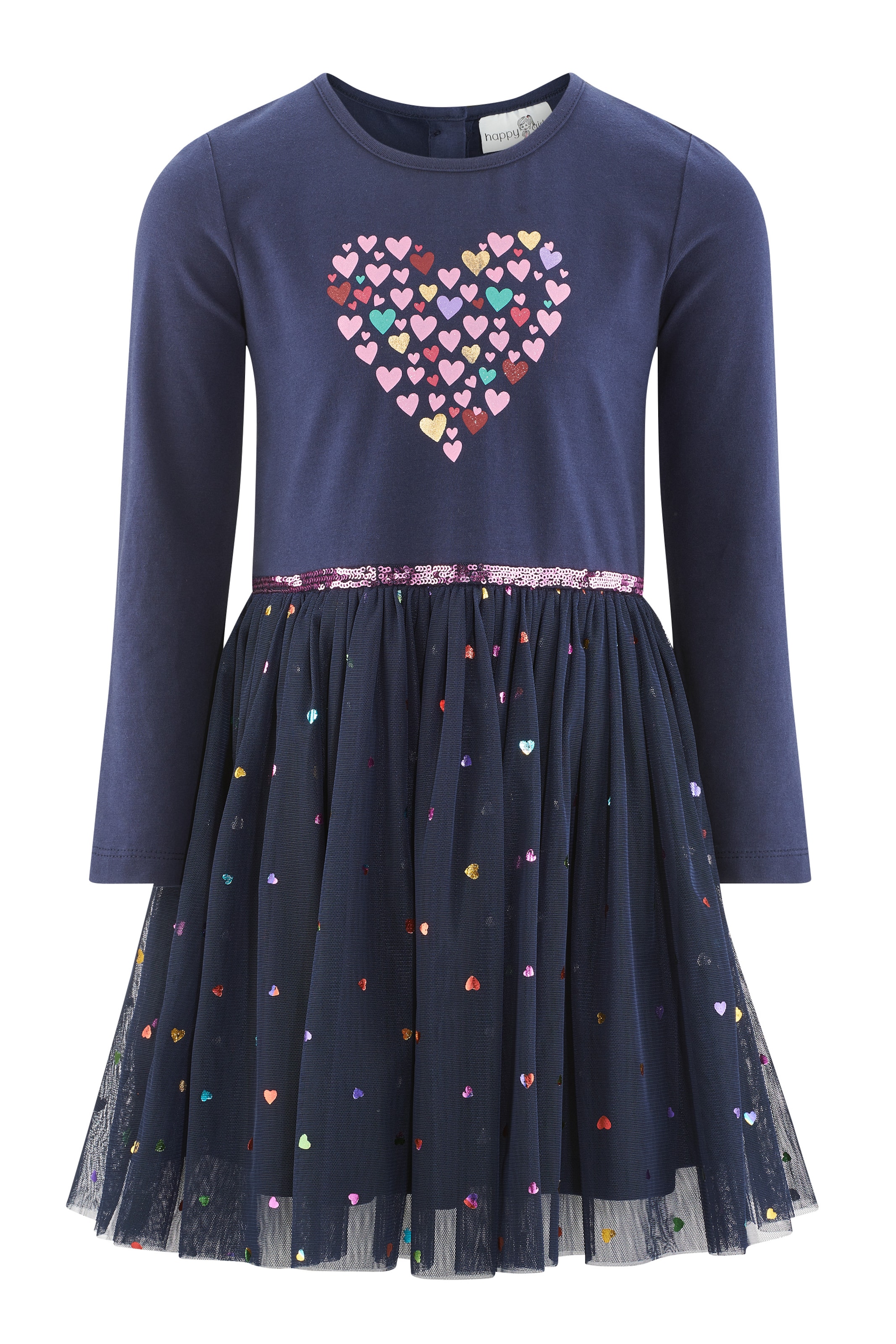 happy girls Φόρεμα σε μπλε: μπροστά