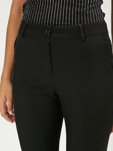 Influencer Slim fit Trousers in Black