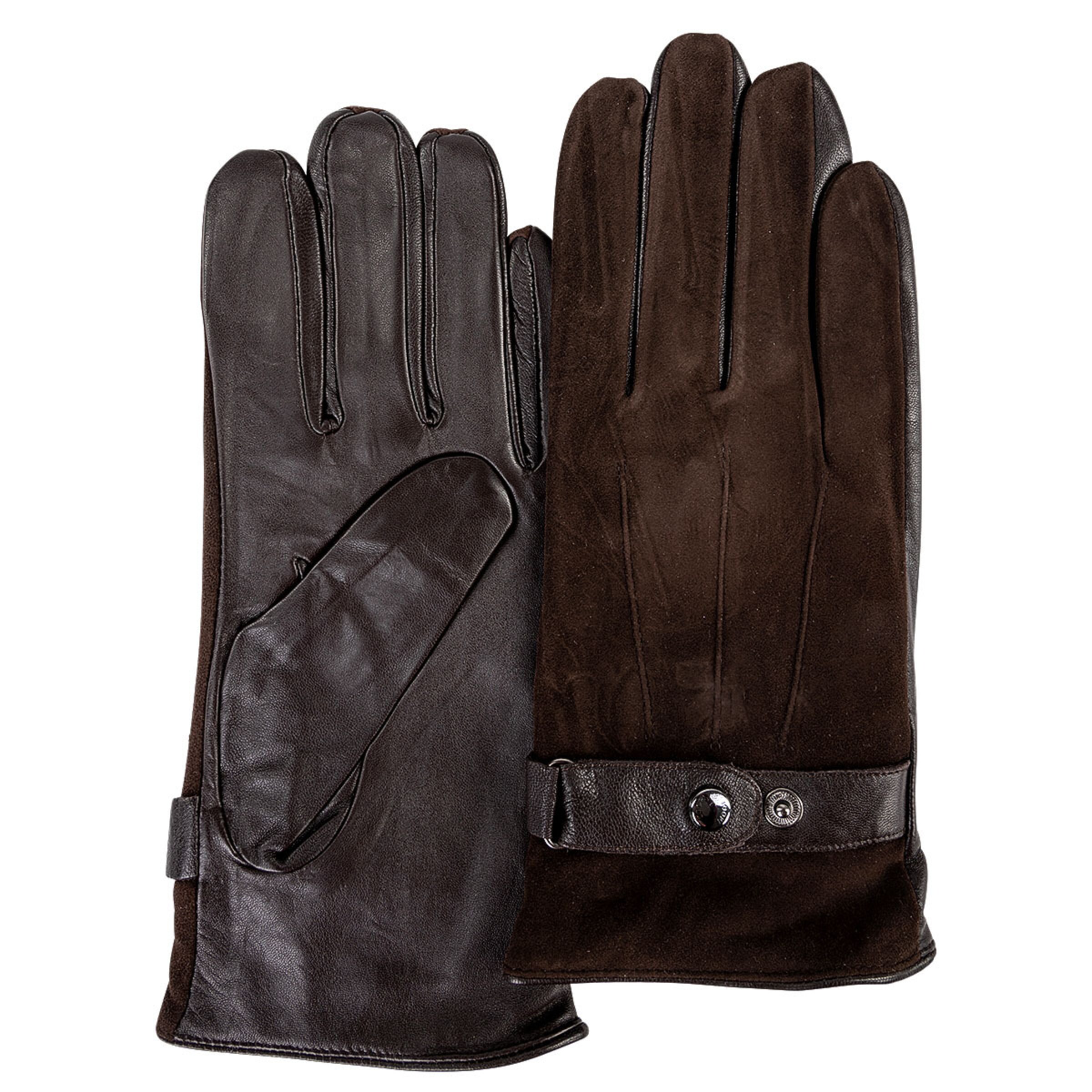 JOOP! Vingerhandschoenen in Bruin