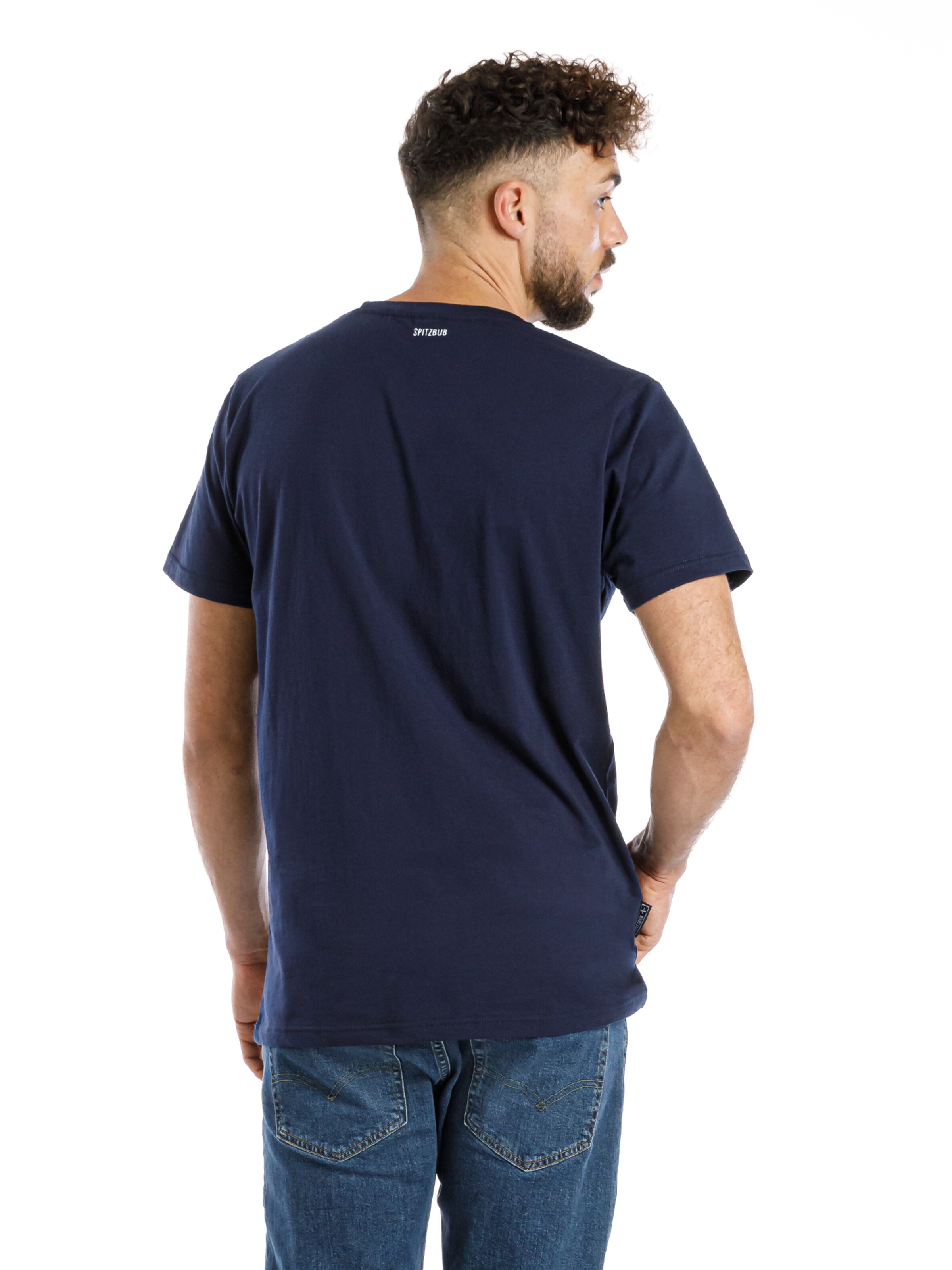 SPITZBUB Shirt 'Dennis' in Blauw