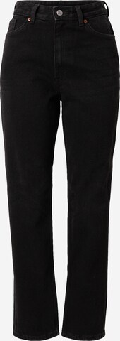 Monki Regular Jeans in Black: front