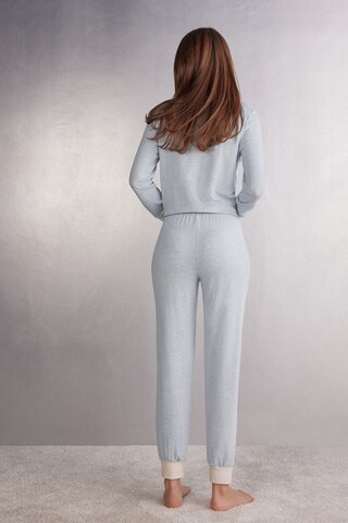 INTIMISSIMI Pajama Pants 'COLD WINTER NIGHT' in Blue