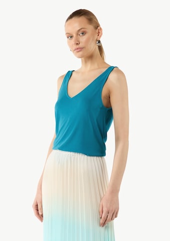 COMMA Top in Blue: front